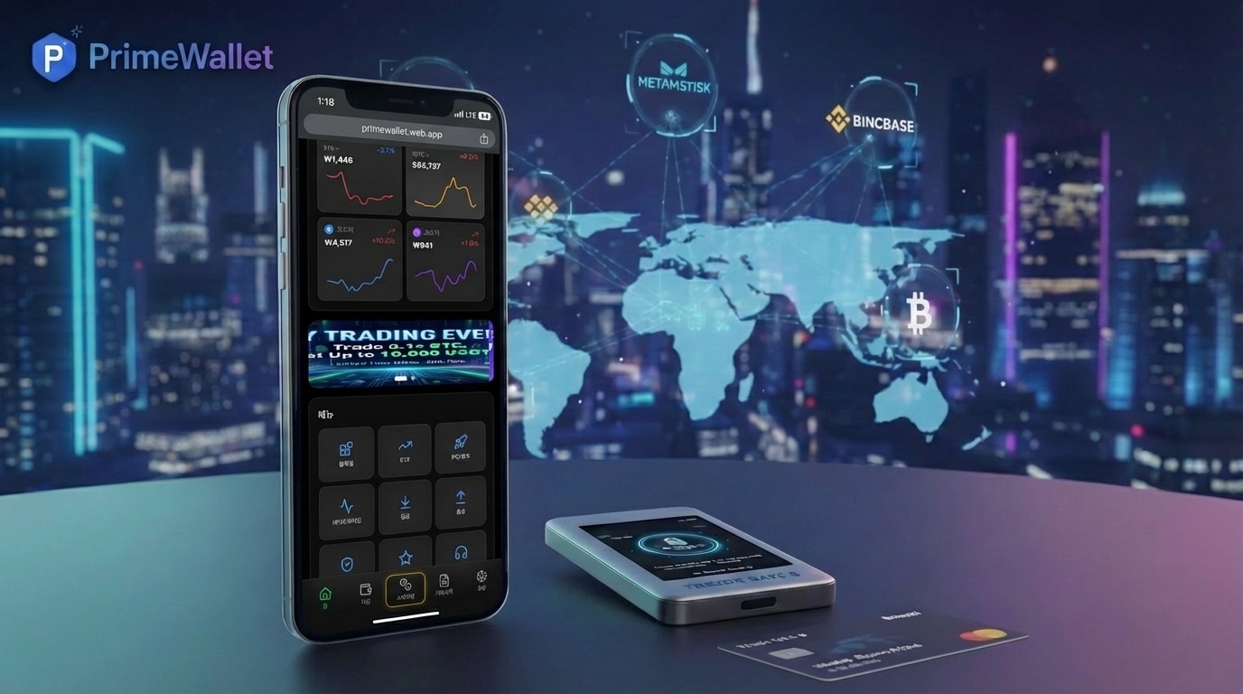 글로벌 스탠다드 거래소 PrimeWallet 스테이킹으로 패시브인컴 만들기